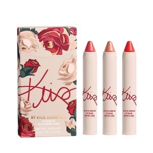 Kylie Cosmetics Limited Edition kris collection lip crayon Set of 3 NIB